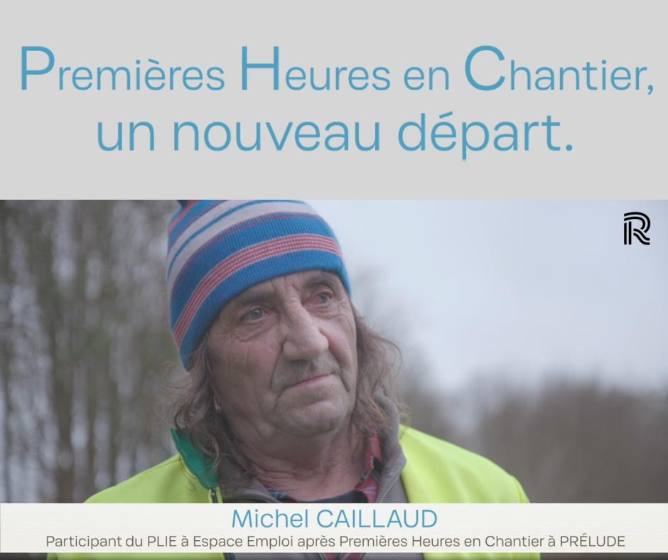 vidéo de Rennes Métropole sur le parcours d'un salarié en insertion à Prélude