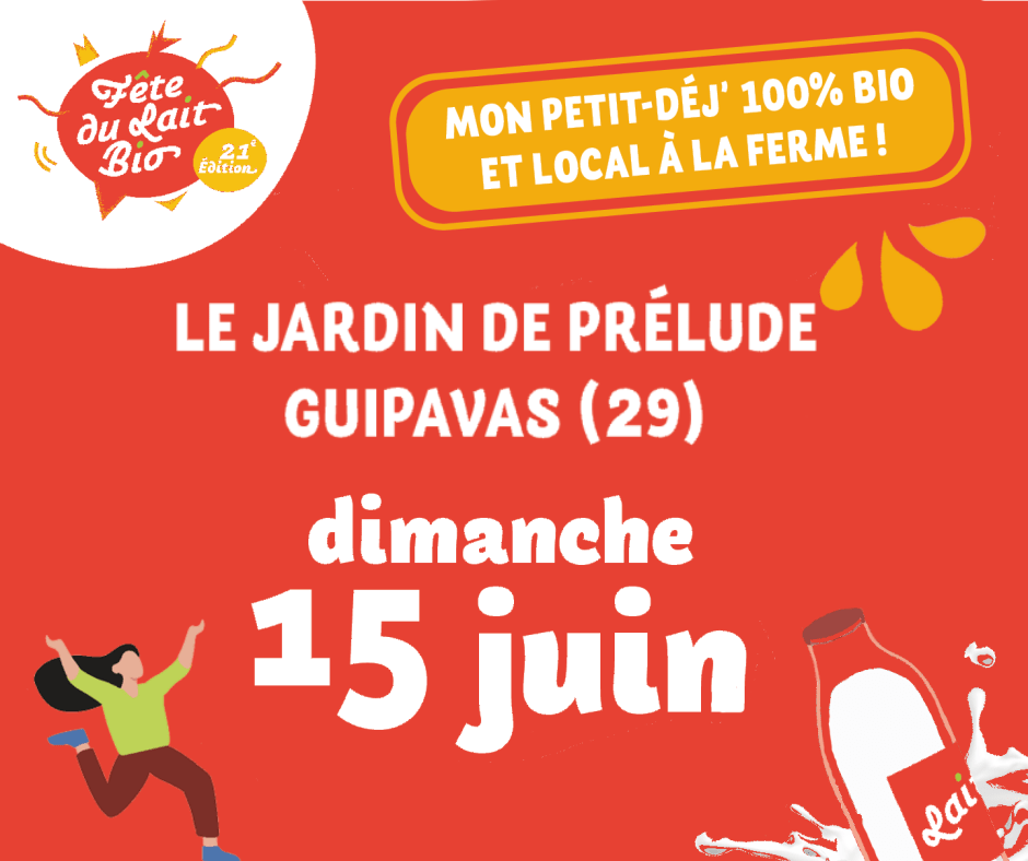Affiche petit déjeuner à la ferme à Prélude Brest