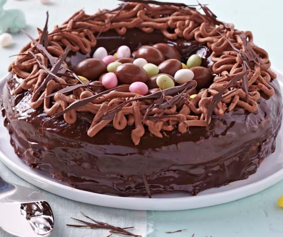 Nid de Pâques au chocolat