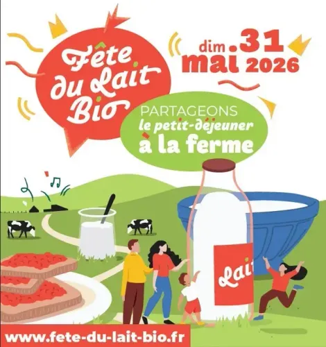 affiche annonçant le Ptit_dejeuner bio au Jardin de prélude
